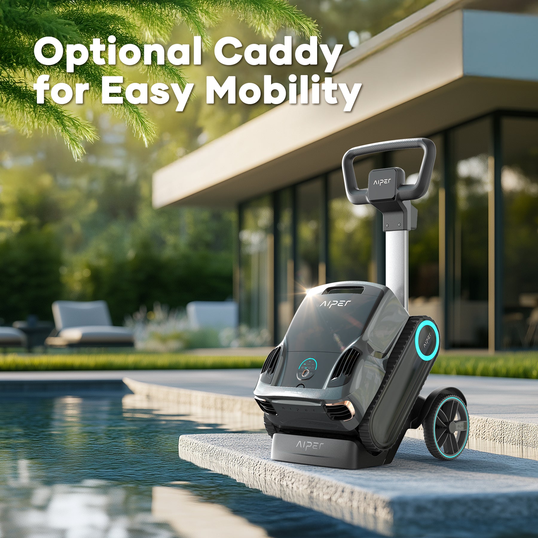 Aiper Scuba X1s Pro Max Cordless Robotic Pool Cleaner & HydroComm Pure Bundle (Coming Soon)