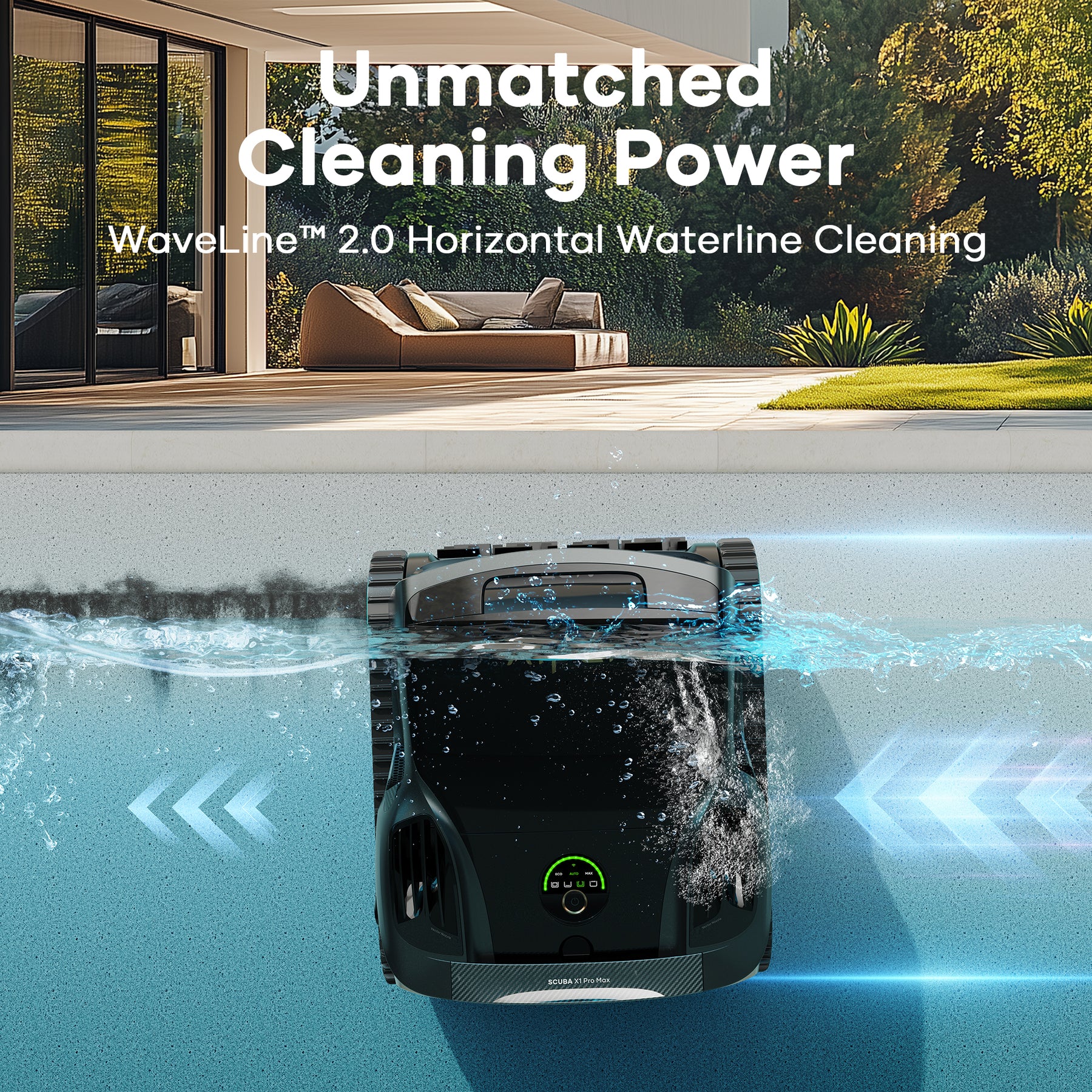 Aiper Scuba X1s Pro Max Cordless Robotic Pool Cleaner & HydroComm Pure Bundle (Coming Soon)