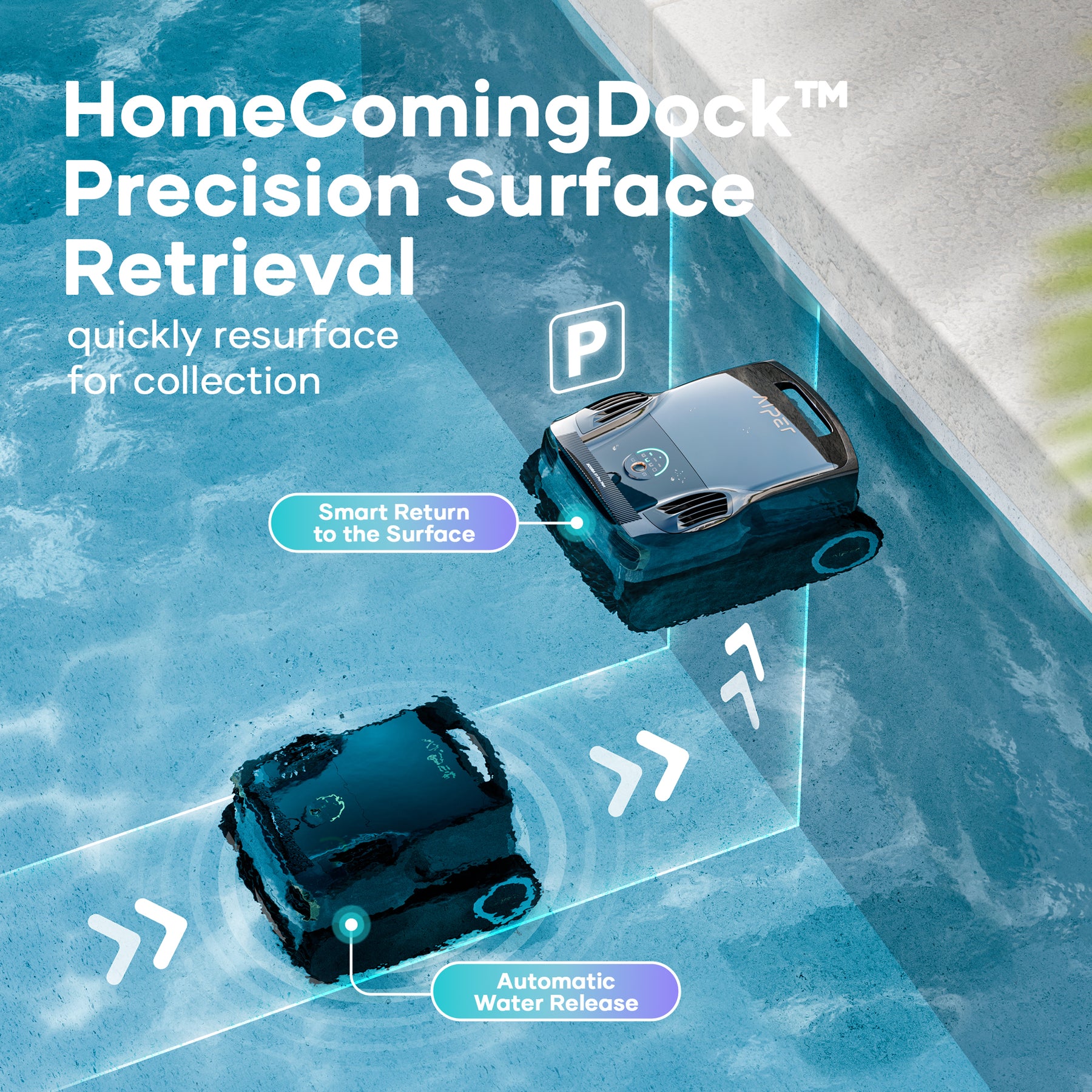 Aiper Scuba X1s Pro Max Cordless Robotic Pool Cleaner & HydroComm Pure Bundle (Coming Soon)