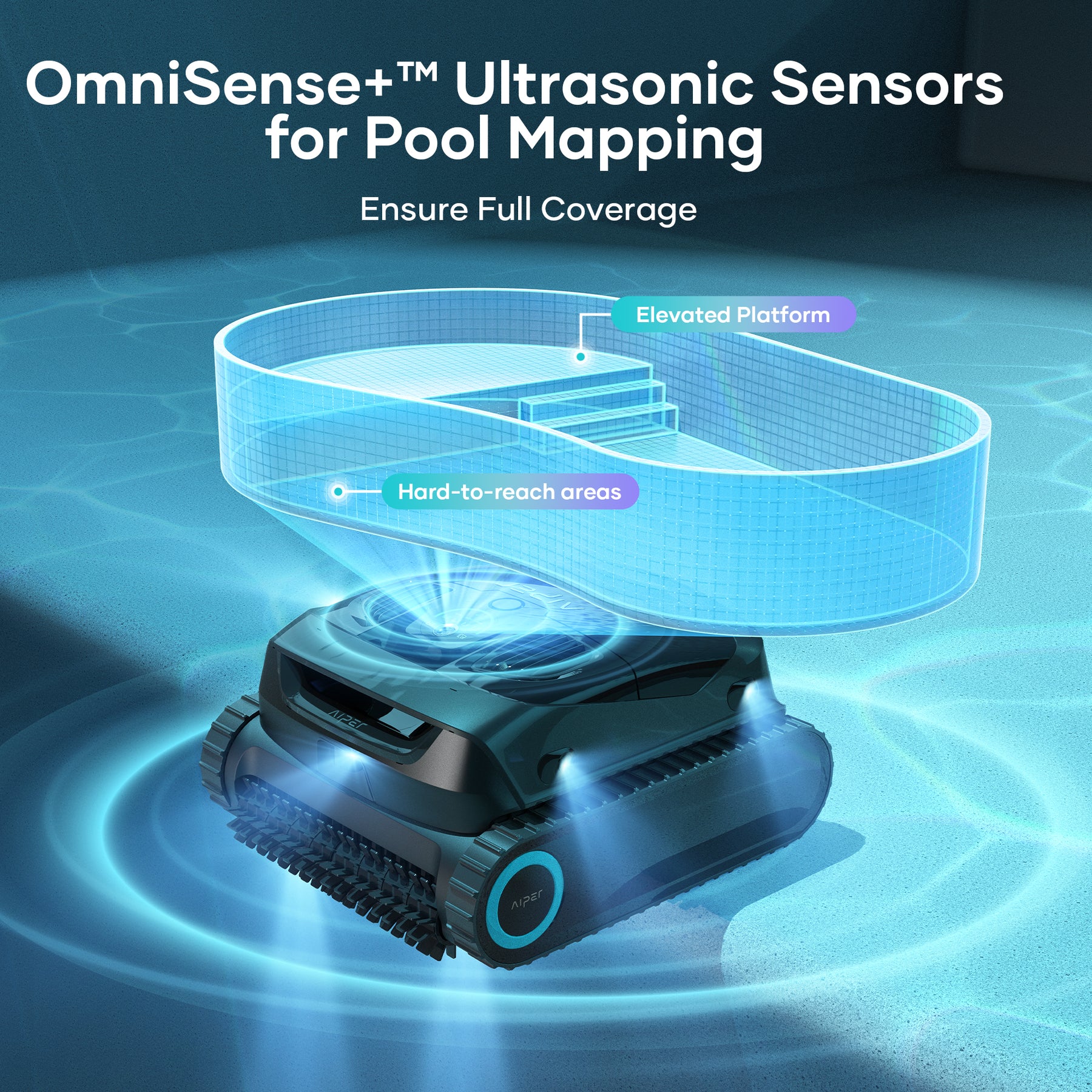 Aiper Scuba X1s Pro Cordless Robotic Pool Cleaner & HydroComm Pure Bundle (Coming Soon)