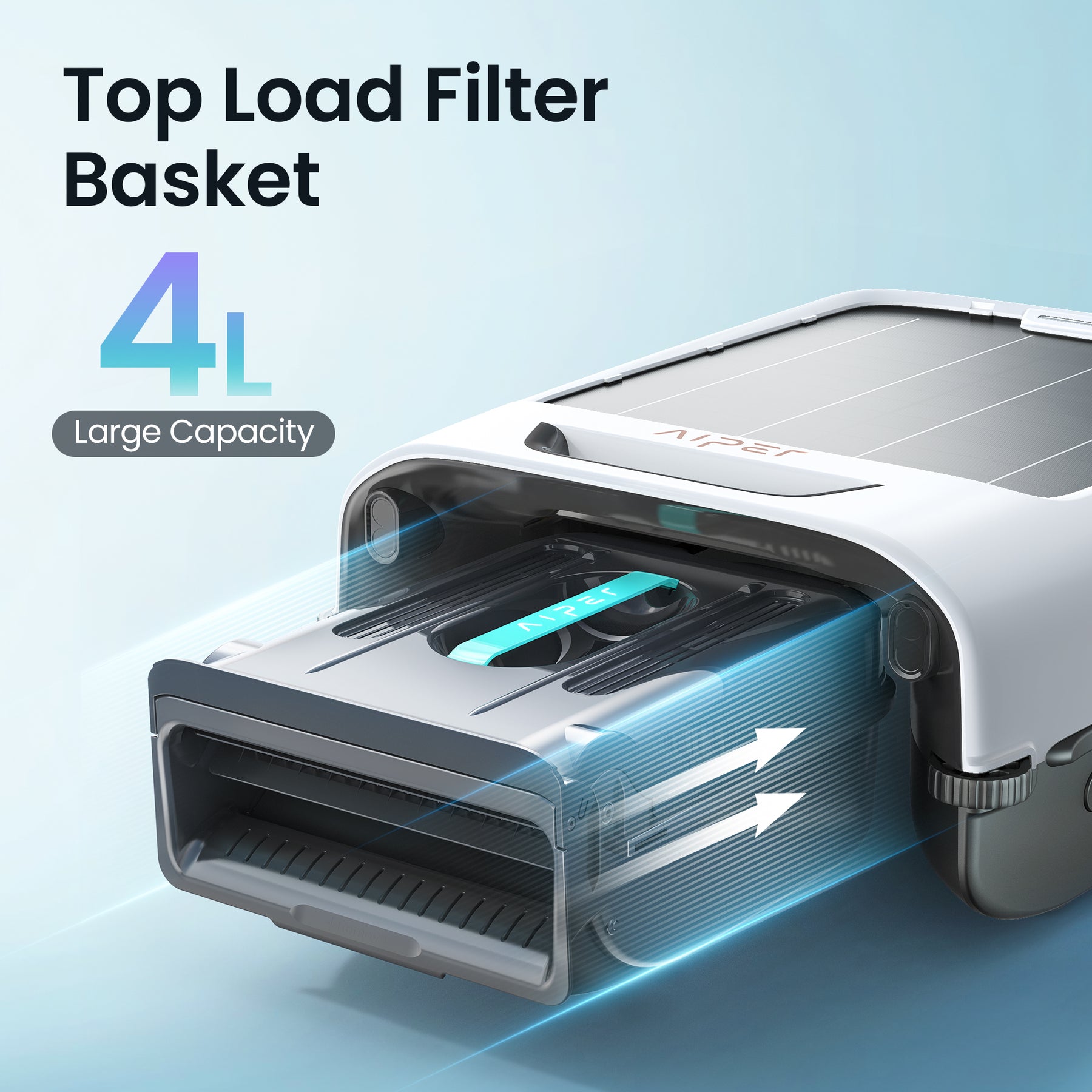 Aiper EcoSurfer M2 Cordless Robotic Pool Skimmer