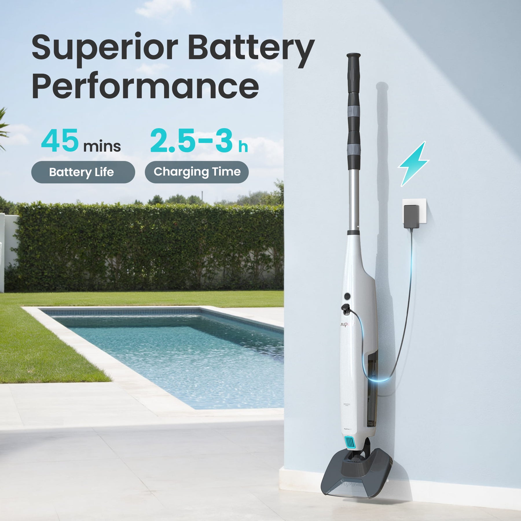 Aiper PilotFlow V3 Cordless Pool Vacuum