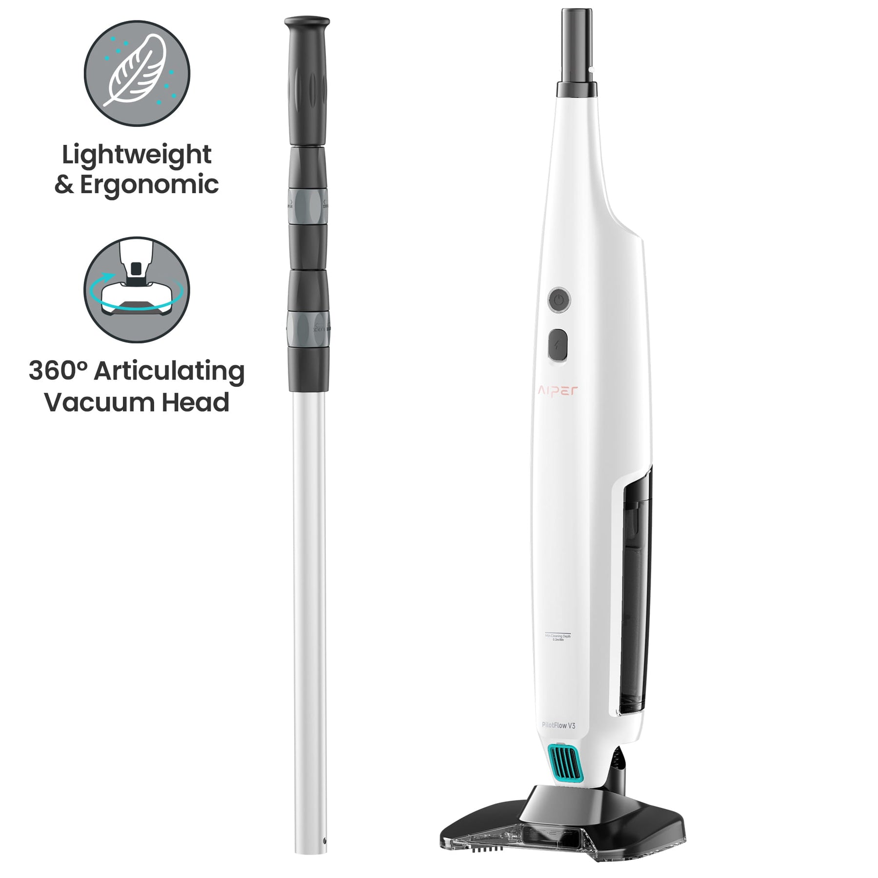 Aiper PilotFlow V3 Cordless Pool Vacuum