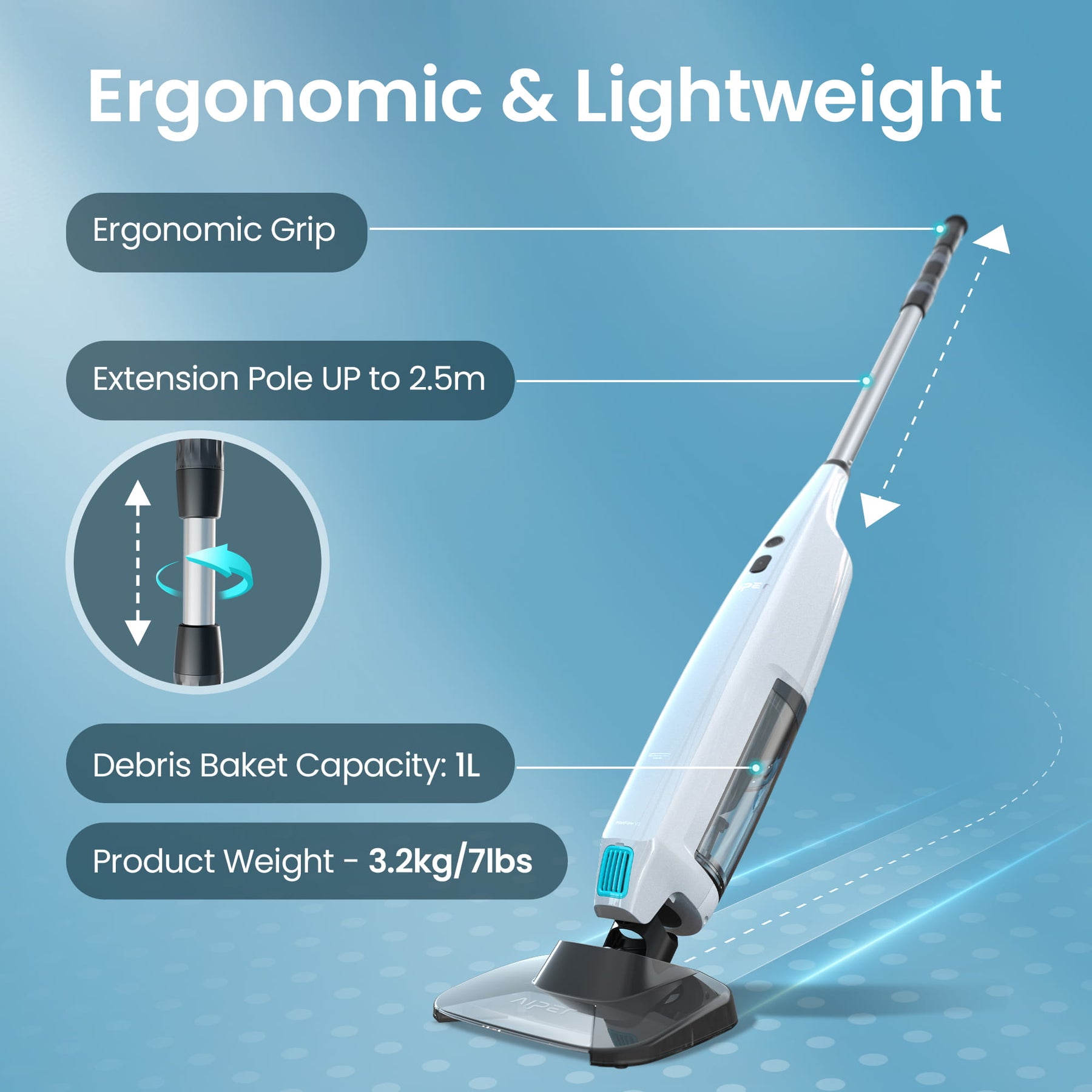 Aiper PilotFlow V3 Cordless Pool Vacuum