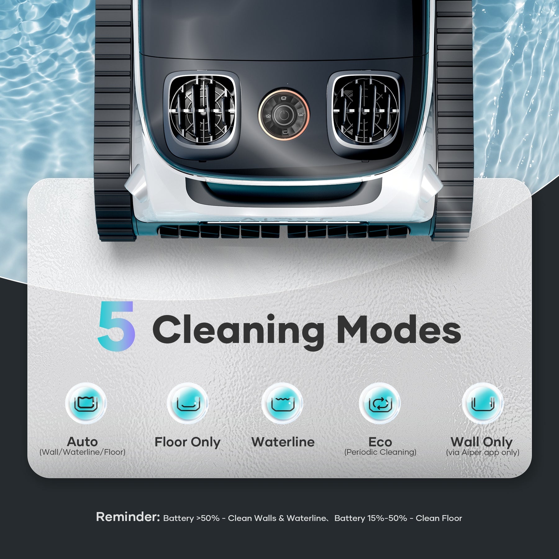 Aiper Scuba N1 Pro Cordless Robotic Pool Cleaner