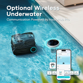 Aiper Scuba X1s Pro Max Cordless Robotic Pool Cleaner & HydroComm Pure Bundle (Coming Soon)